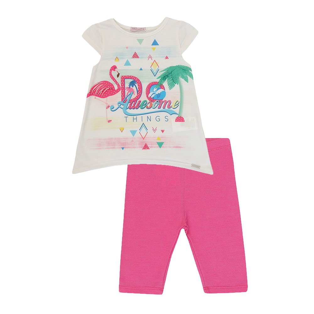 blusa de flamingo feminino