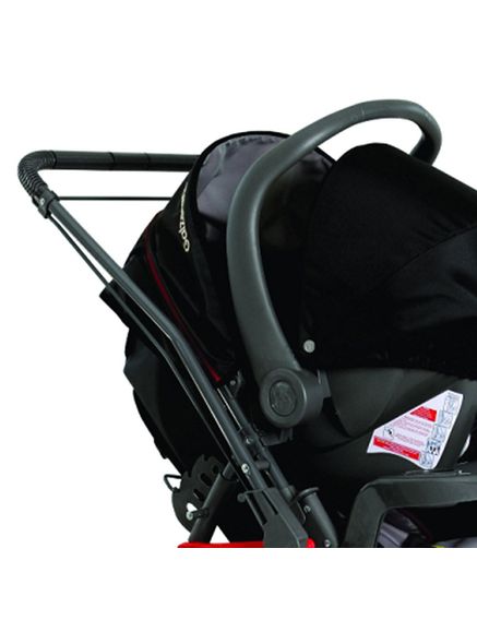 Carrinho De Bebe Milano Reversivel Ii Preto Babyshoponline