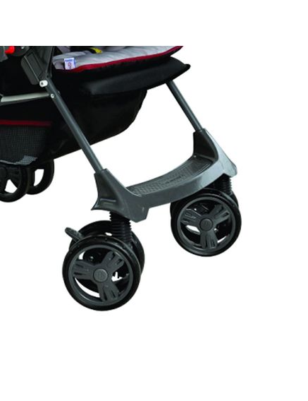 Carrinho De Bebe Milano Reversivel Ii Preto Babyshoponline