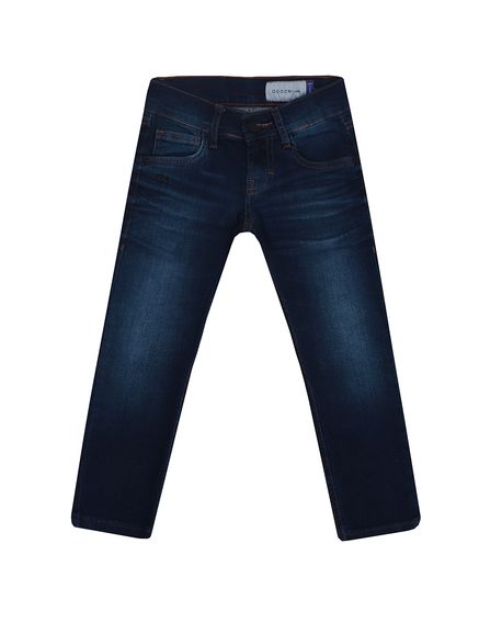 calça jeans slim infantil