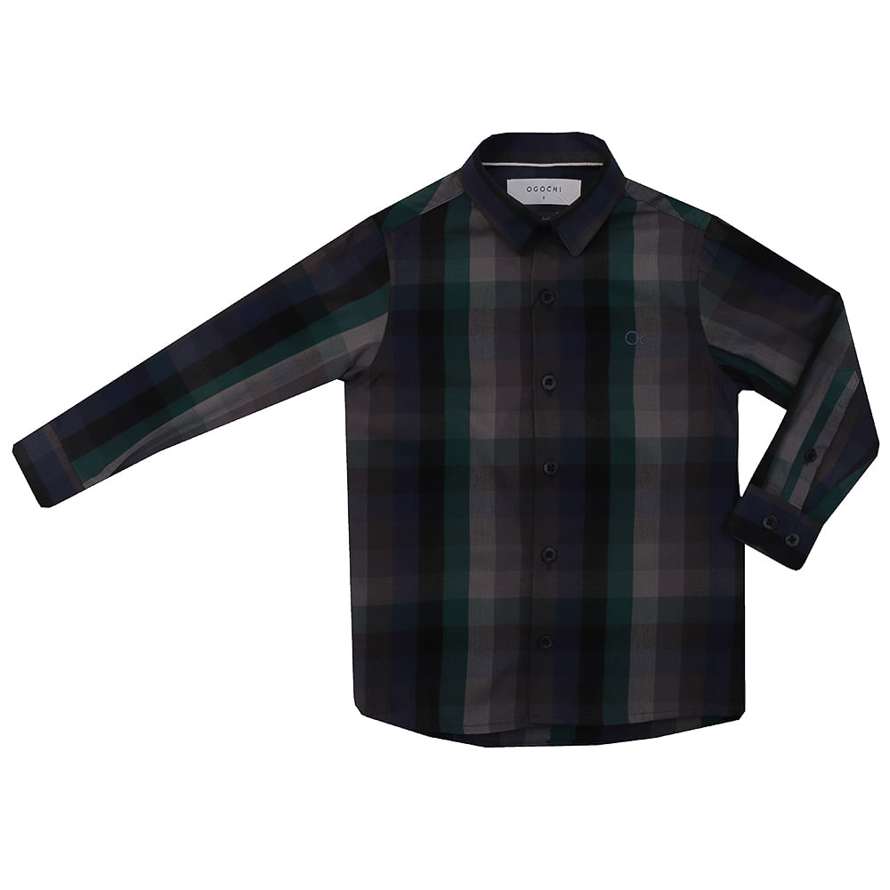 camisa xadrez ogochi